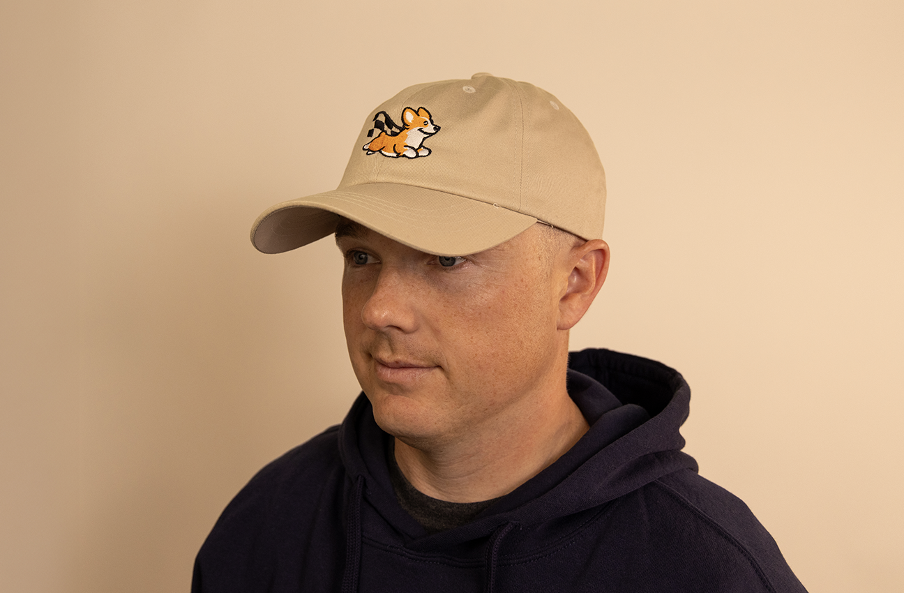 Racing Corgi Dad Hat