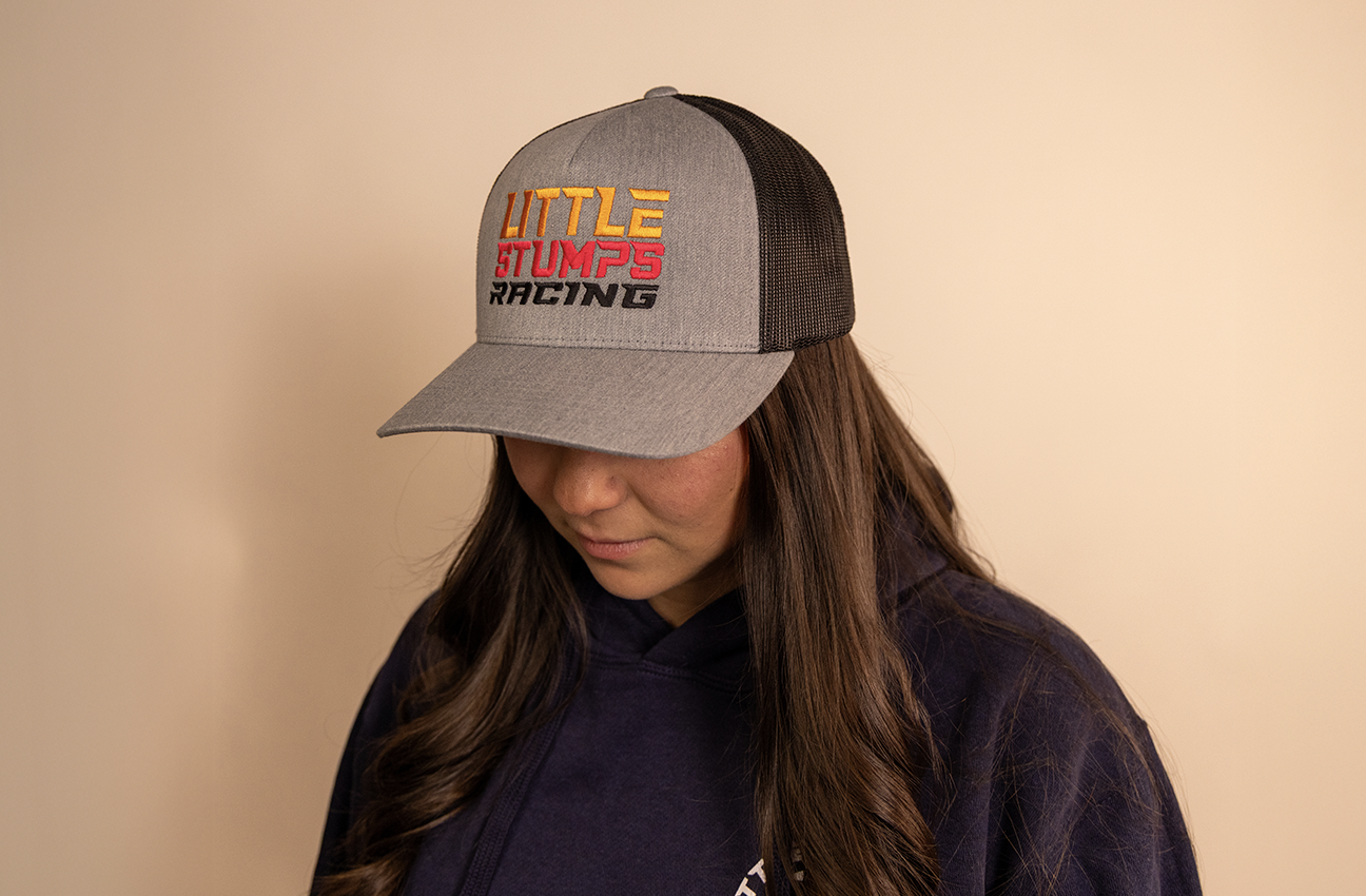 Little Stumps Racing Trucker Hat