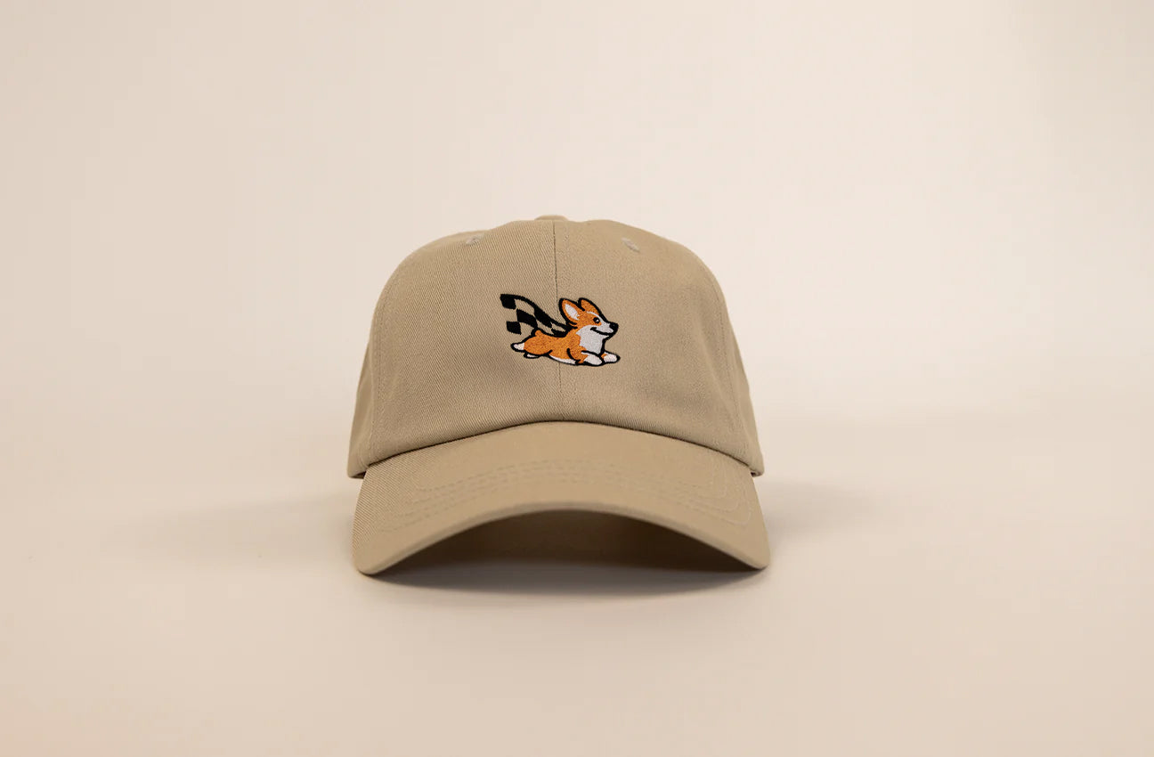 Racing Corgi Dad Hat