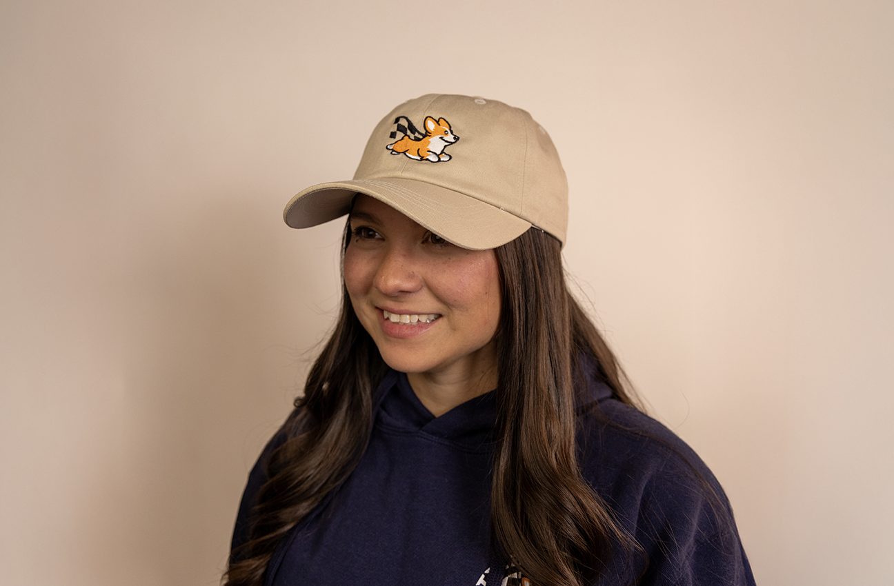 Racing Corgi Dad Hat